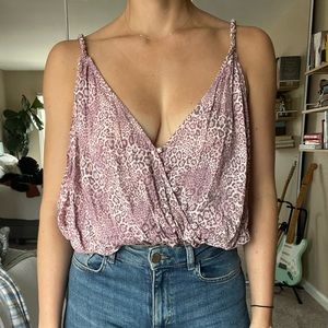 Free People Deep V Neck